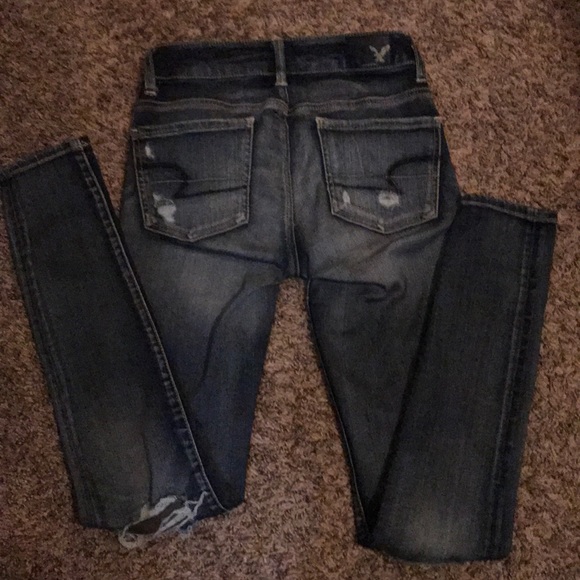 American Eagle Jeans with patches! - Picture 3 of 4